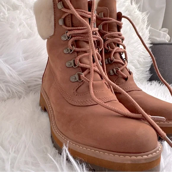 Timberland Courmayeur Valley Shearling Ankle Boots - Picture 11 of 14